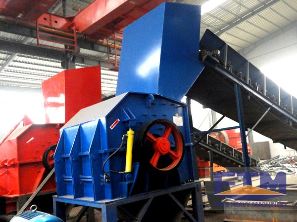 scrap metal crusher